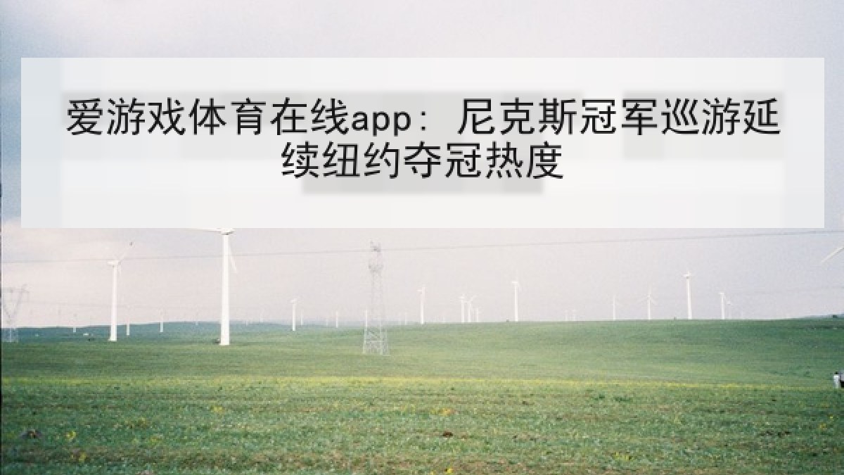 爱游戏体育在线app: 尼克斯冠军巡游延续纽约夺冠热度
